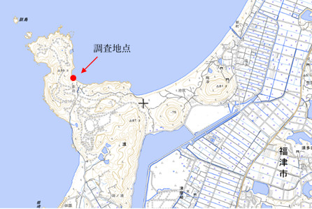 図１　調査地点の地図